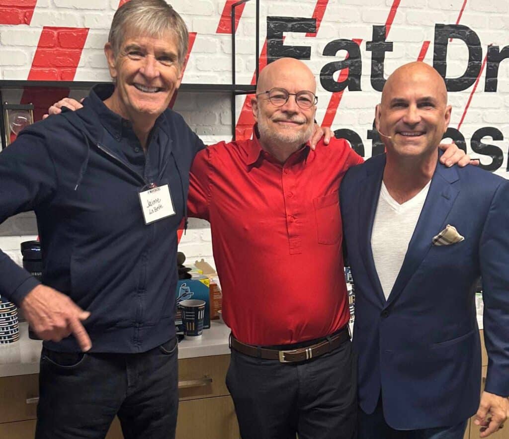 Jason Barnard with his colleagues at AI Mavericks March 2025